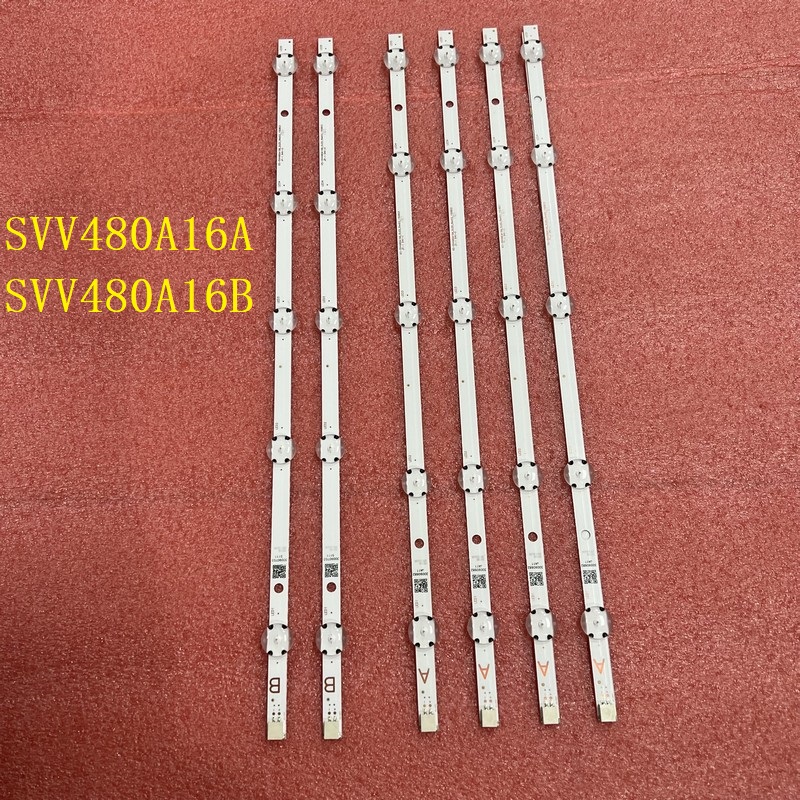 6pcs SVV480A16A SVV480A16B 5LED 448mm