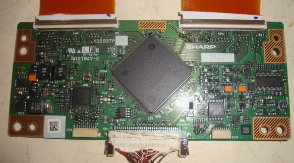 Sharp X3593TP ZA control board