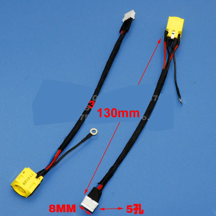 IBM Thinkpad  SL300 SL400 SL500 dc jack with wire