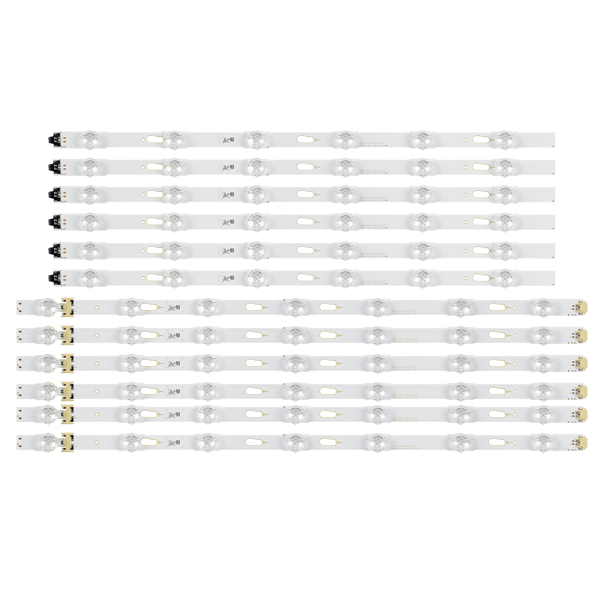 samsung UA50KU600W/XXY led strips 12PCS/SET new