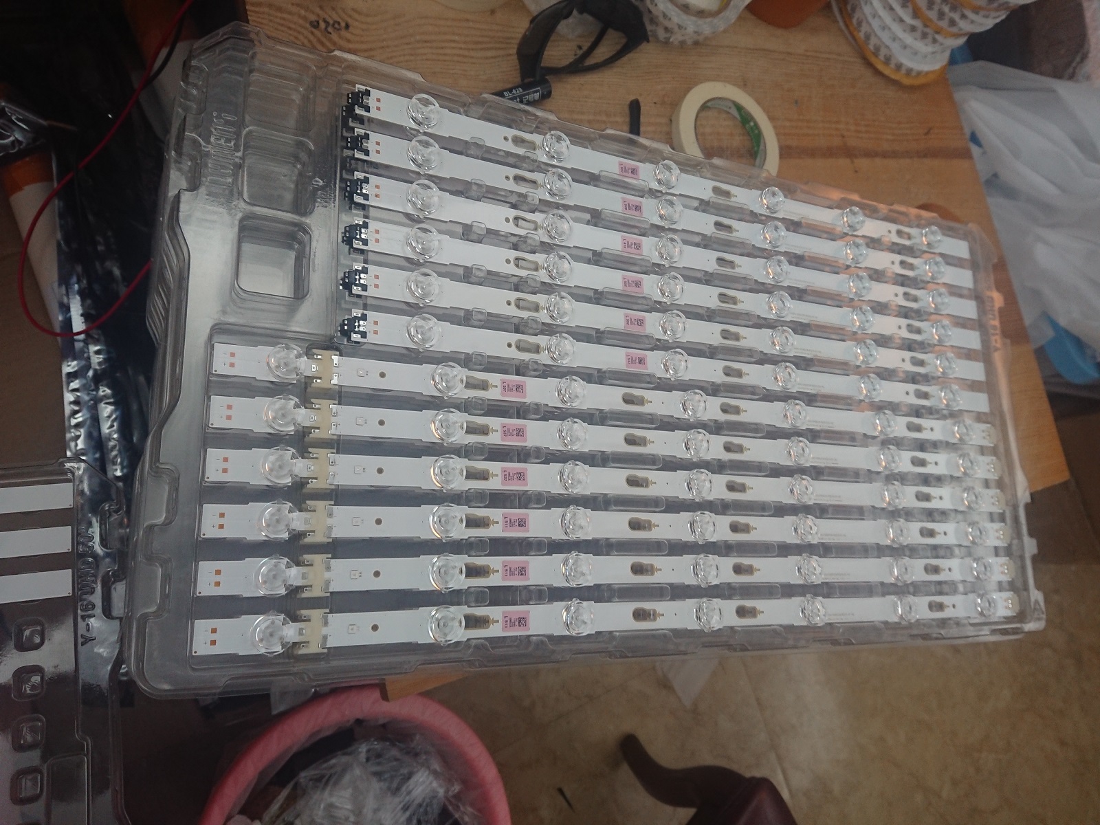 V6DU-500DCA-R2 V6DU-500DCB-R2 BN96-39657A BN96-39658A 12PCS/SET new led strip