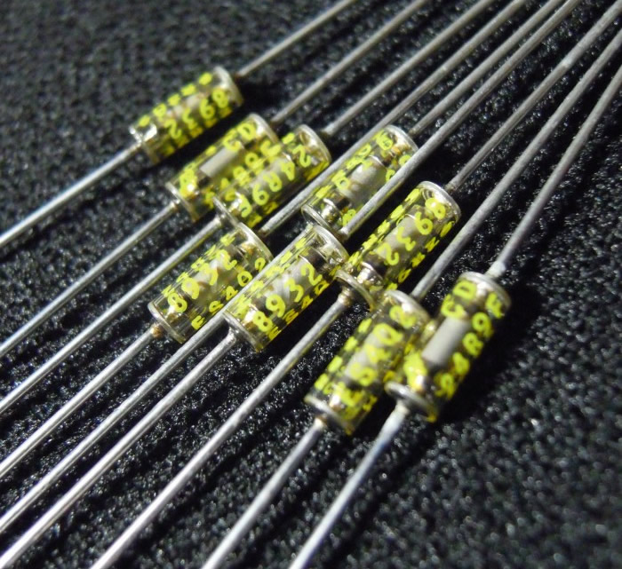 VISHAY RNR55C 24.9R 0.25W 2.7x7 Tin lead HIFI resistor