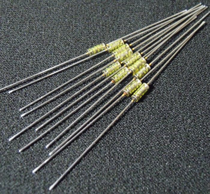 VISHAY RNR55C 287R 0.25W 2.7x7 Gold Tin lead HIFI resistor
