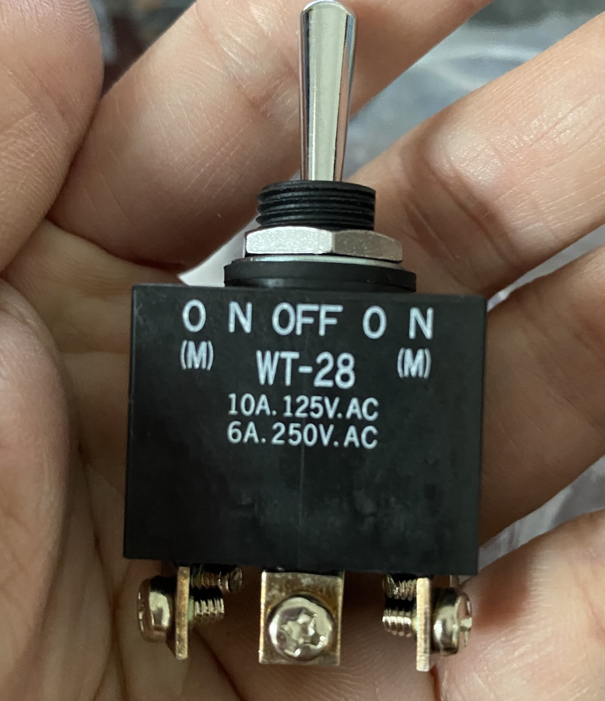 WT-28 NKK 6PIN 6A250V switch