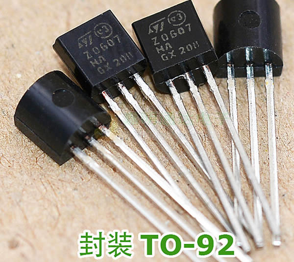 Z0607MF Z0607  TO-92 600V 0.8A 10PCS/LOT