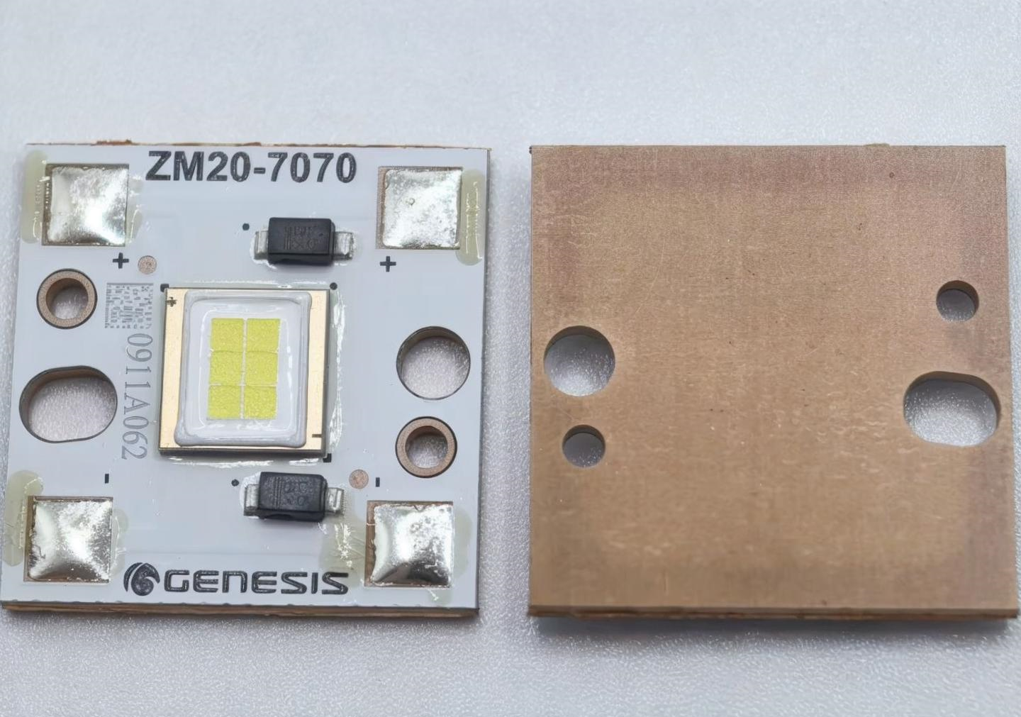 ZM20-7070 LED 6cores 38W 18-21.6V white light