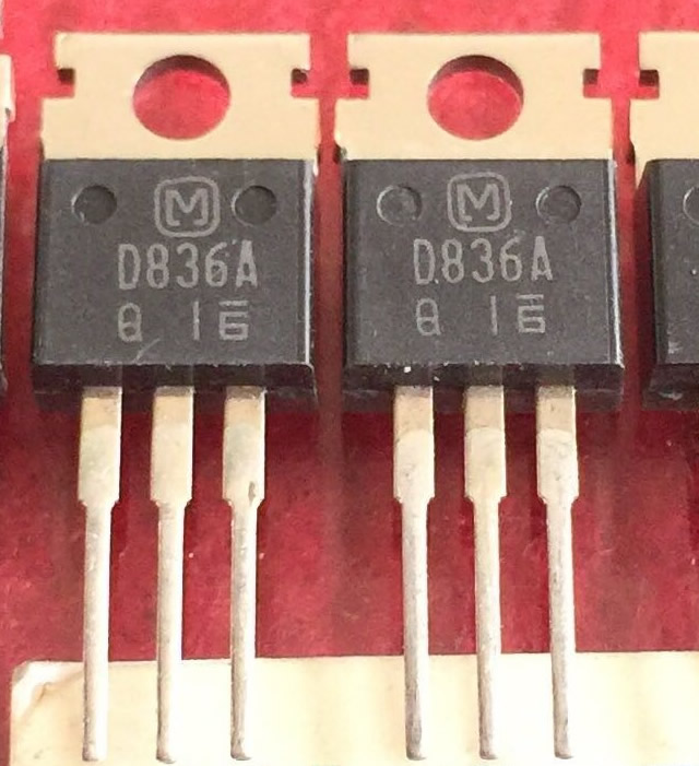 2SD836A D836A 2SD836 D836 TO-220 5pcs/lot