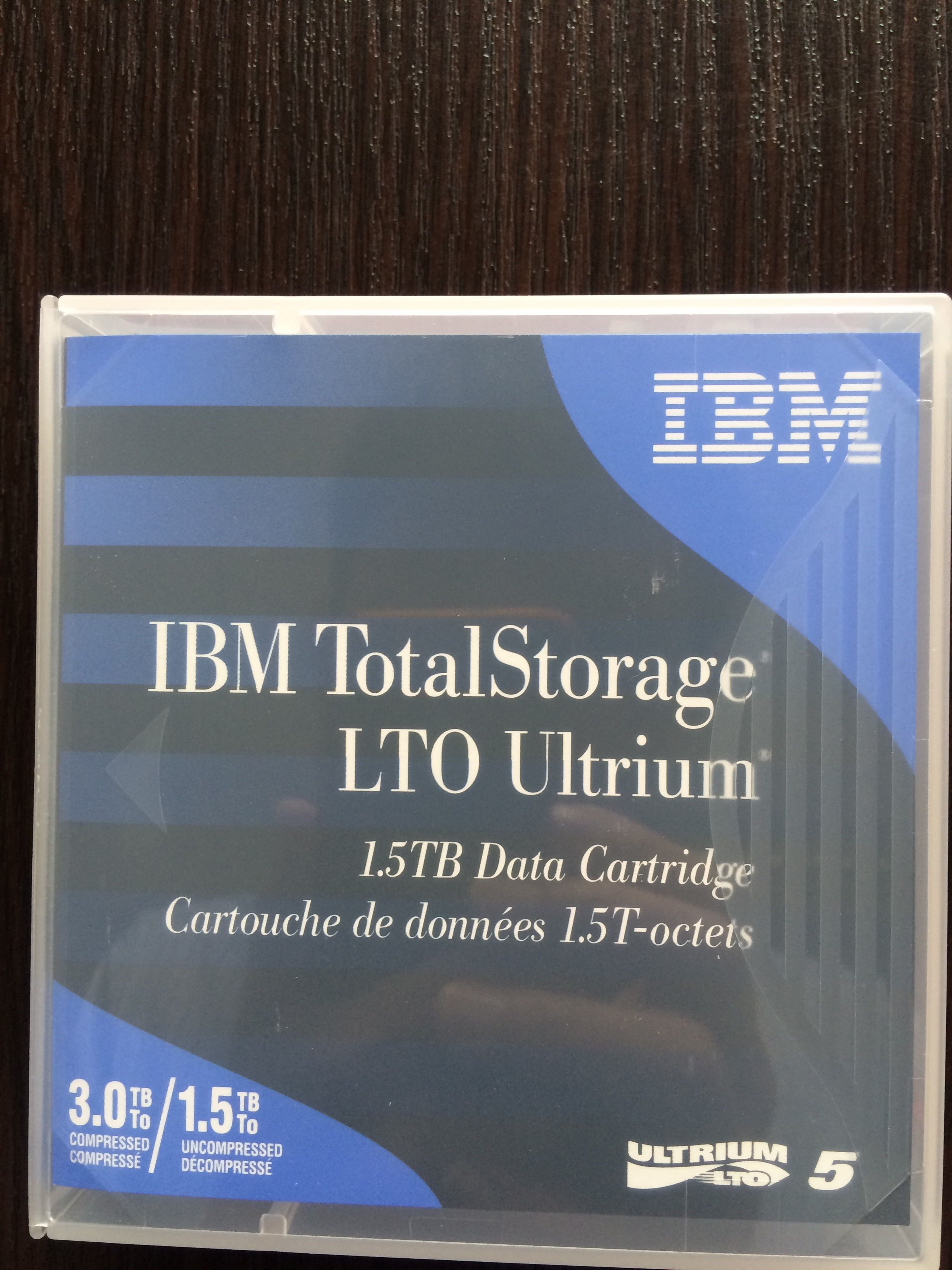 IBM LTO5 1.5TB-3TB Data Cartridge