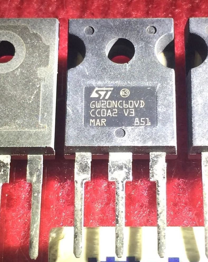 GW20NC60VD 20N60 ST TO-247 5pcs/lot