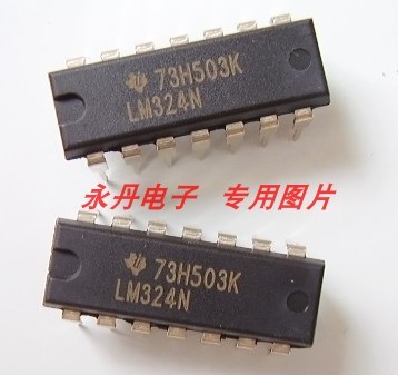 New Original LM324N LM324 DIP-14 5pcs/lot