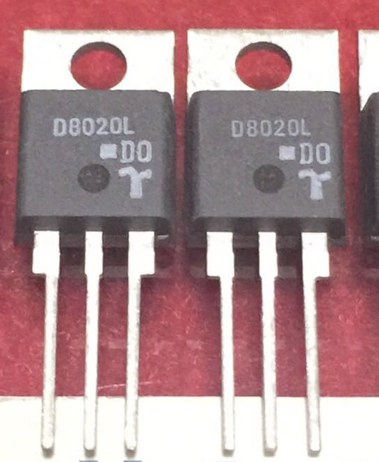 D8020L D8020 TO-220 silicon controlled rectifiers 5pcs/lot