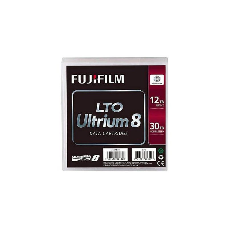 Fujifilm LTO8 Ultrium8 Data Cartridge 12TB/30TB