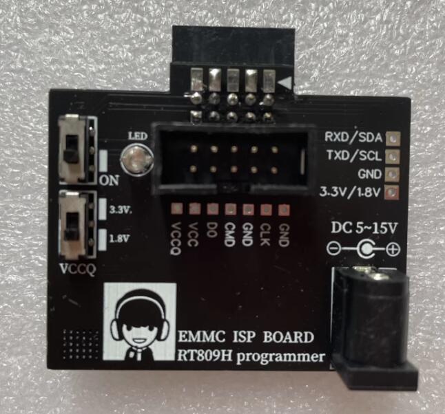 emmc isp board for RT809H