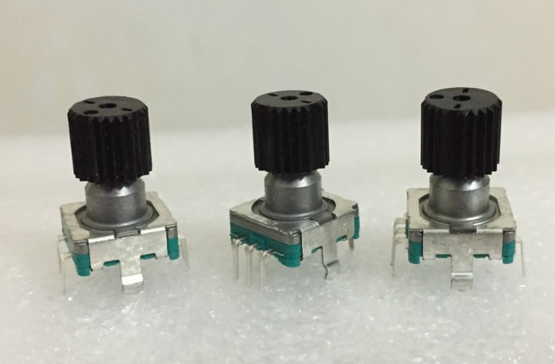 FlyAudio car DVD volume adjustment switch navigation volume knob/360 degree rotation 5-pin damping potentiometer