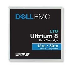 DELL EMC LTO Ultrium8 Data Cartridge 12TB 30TB