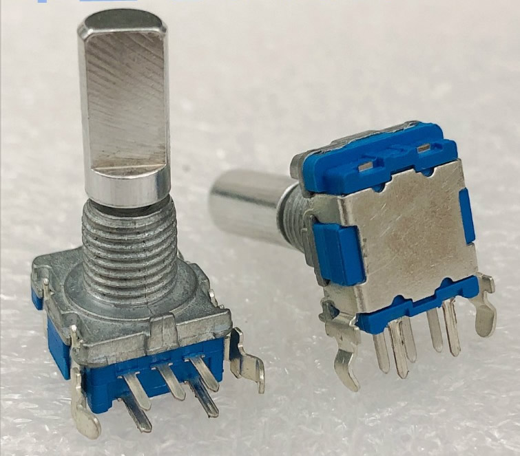EC11 horizontal encoder with button switch 20 positioning 20 pulse volume sound knob digital potentiometer