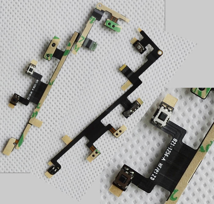 iPad 3 Power On/Off Volume Control Flex Cable part
