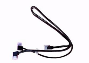 The DELL NF4JP R730XD has four built-in SAS data cables