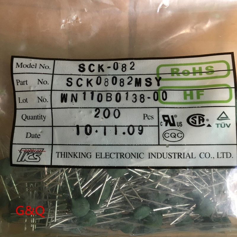 TKS SCK-082 SCK08082MSY SCK082 2A 8ohm 10pcs/lot