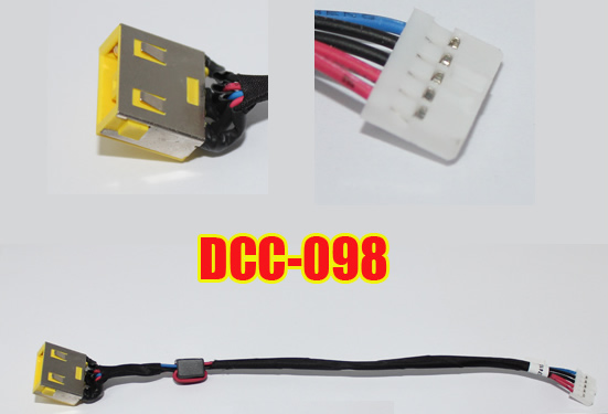 LENOVO G400S G500S G505S dc jack with wire
