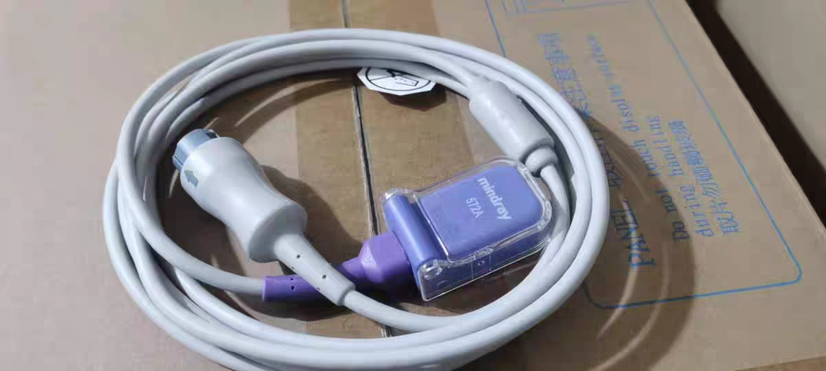 Original Mindray 572A spo2 extension cable for Nellcor sensor  8 pin