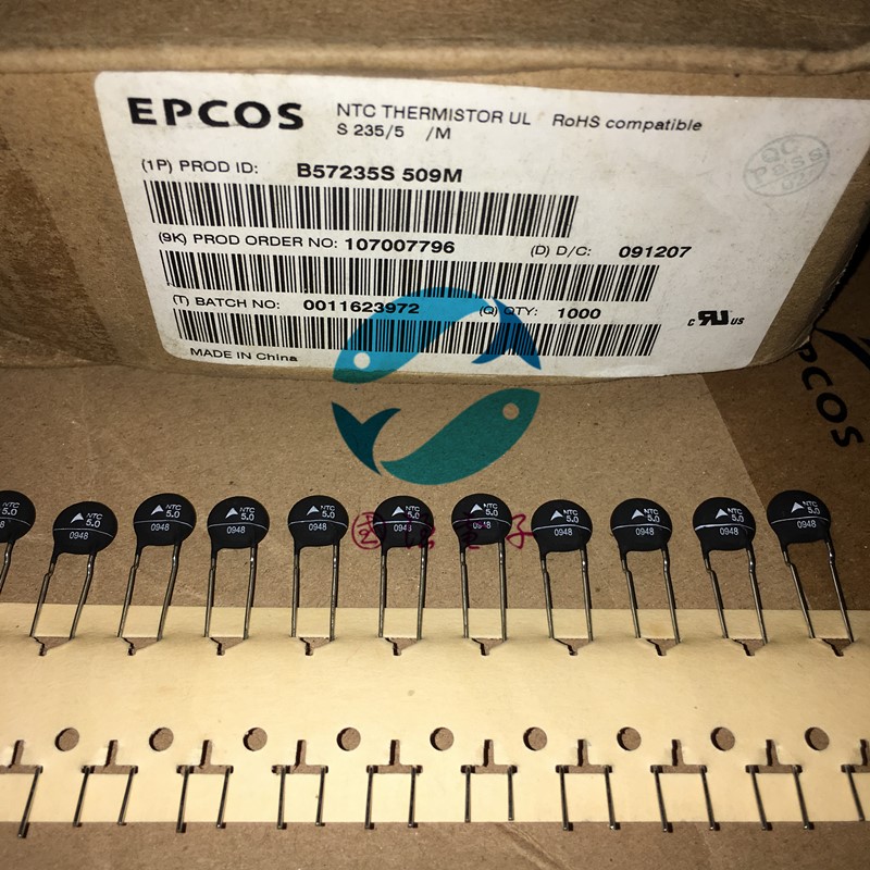 EPCOS B57235S509M NTC 5R 4.2A 5D-11 5pcs/lot