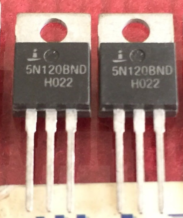 5N120BND 5N120 TO-220 5pcs/lot