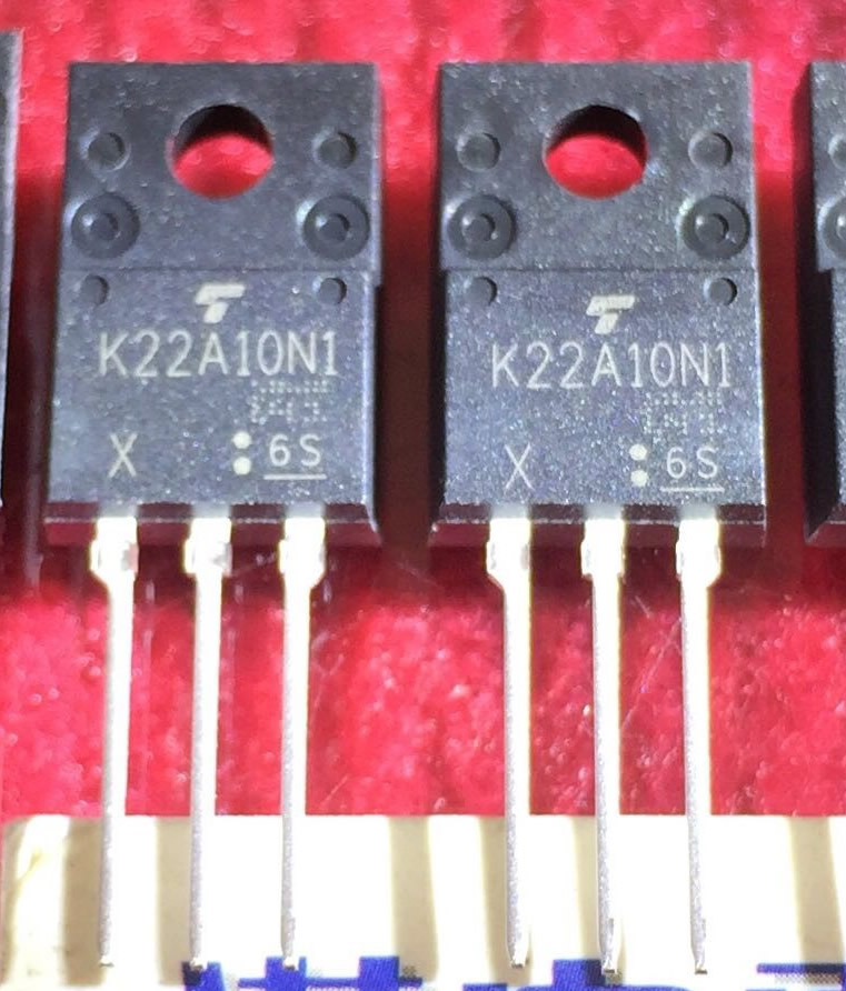 K22A10N1 TK22A10N1 TO-220F 5pcs/lot