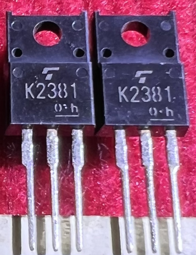 2SK2381 K2381 N 5A200V TO-220F 5pcs/lot