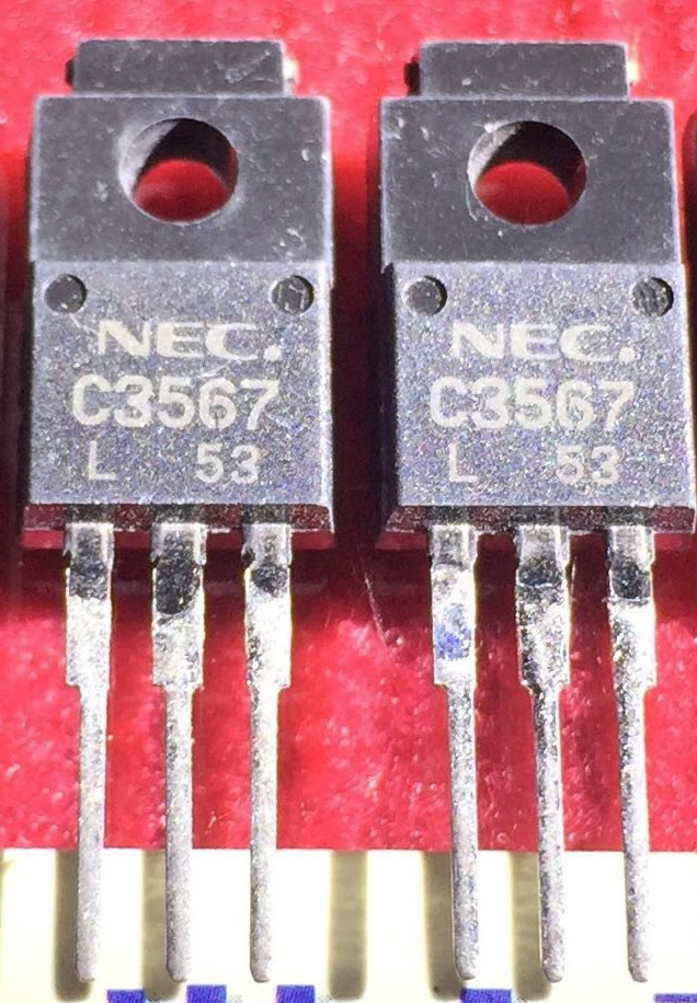 2SC3567 C3567 NEC TO-220F 5pcs/lot