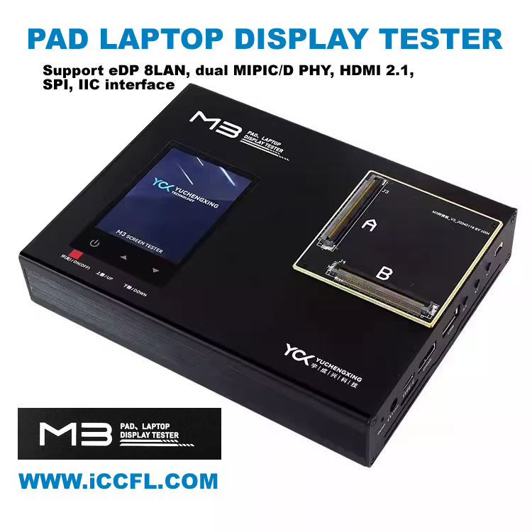 pad laptop display tester