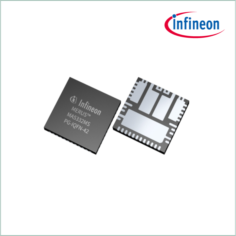 Infineon MA5332MS audio amplifier originally imported MERUS? 2 channel analog input Class D