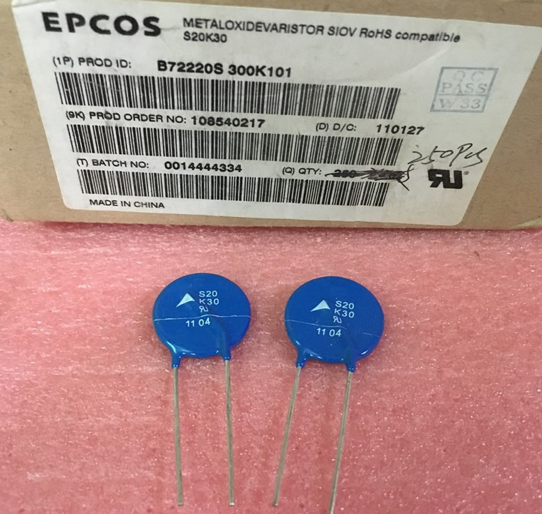 EPCOS B72220S300K101 S20K30 47V 5pcs/lot
