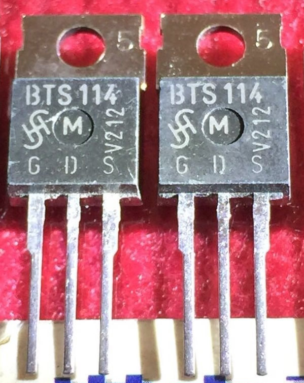 BTS114 TO-220 5pcs/lot