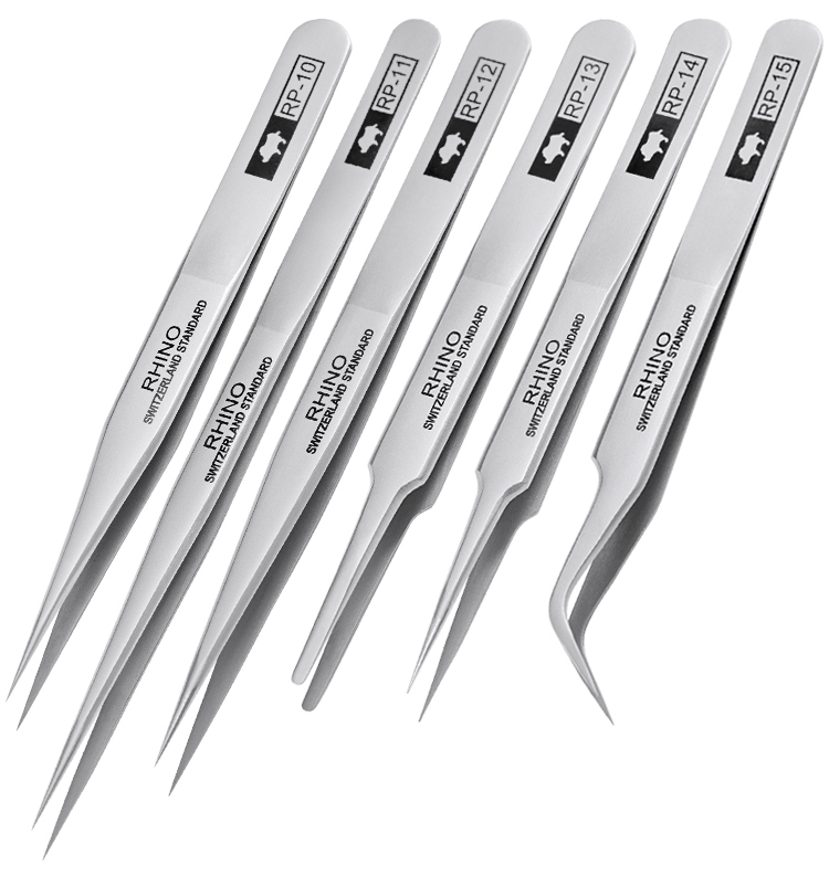 rhino tweezers rp series set switzerland standard