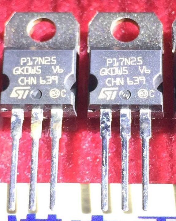 P17N25 STP17N25 17N25 ST TO-220 5pcs/lot