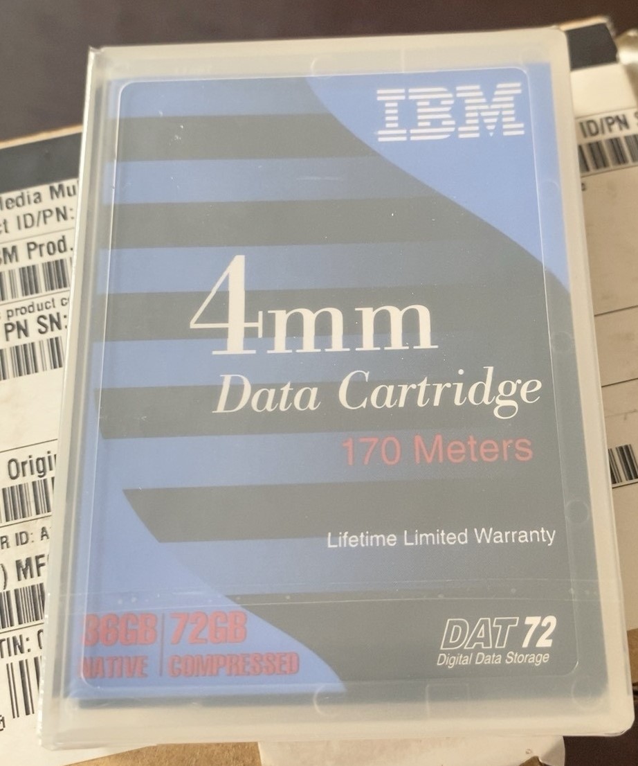 IBM DDS5/ DAT72 Data tape 18P7912