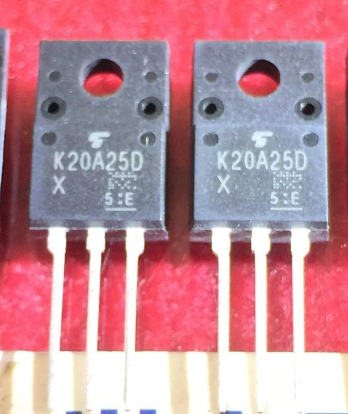 K20A25D TK20A25D TO-220F 5pcs/lot