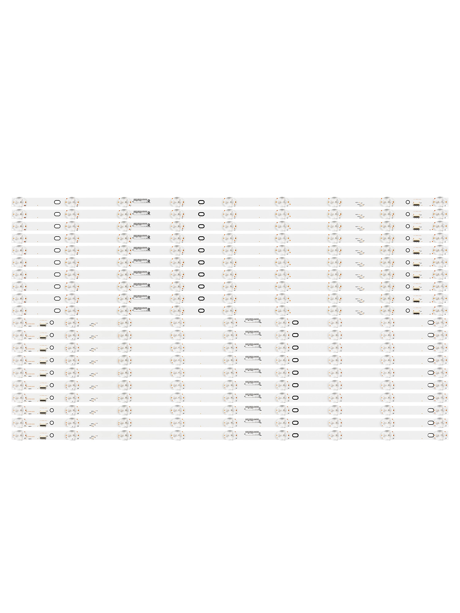 TH-65DX640A LED STRIP 20PCS/SET NEW OEM 660MM