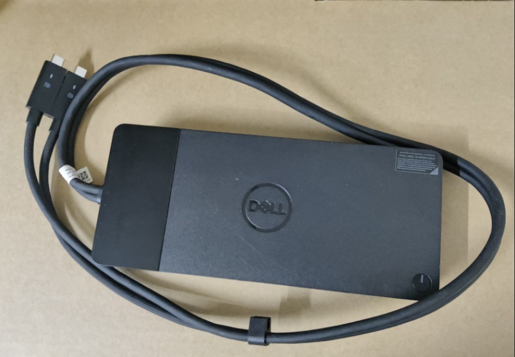 Dell WD19DCS dual Type-C laptop docking station with 180W power supply