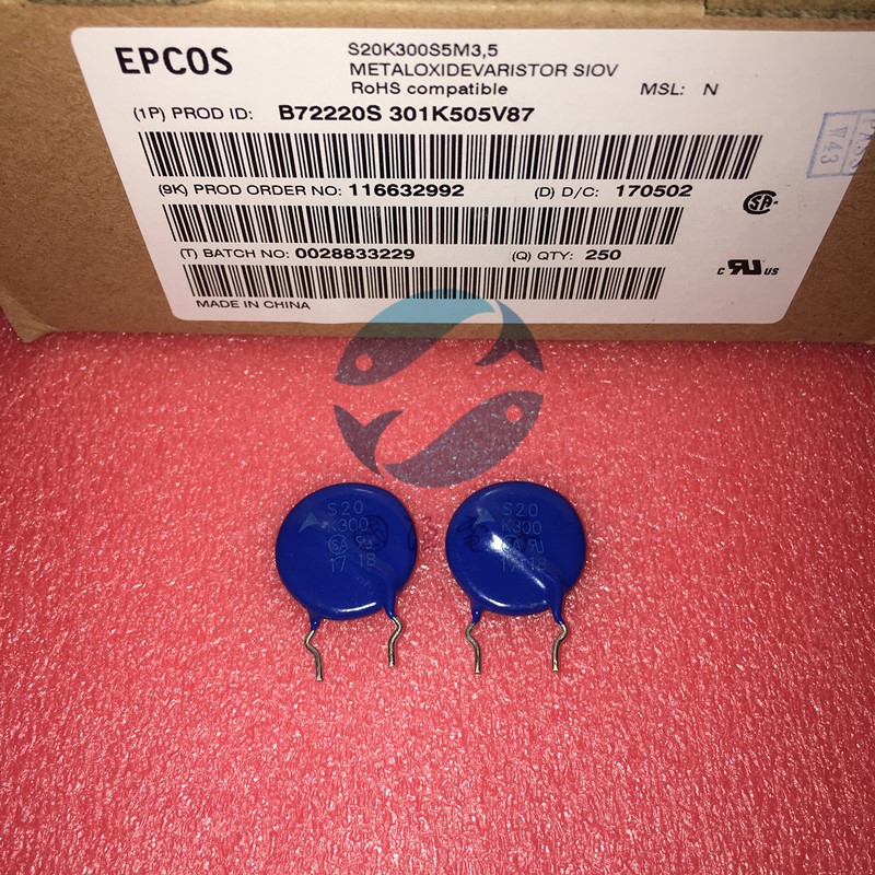 EPCOS B72220S301K505V S20K300 470V 20mm 5pcs/lot
