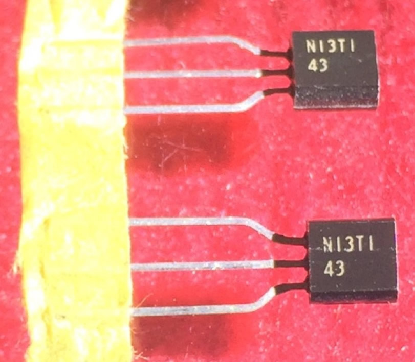 N13T1 NI3TI NEC TO-92