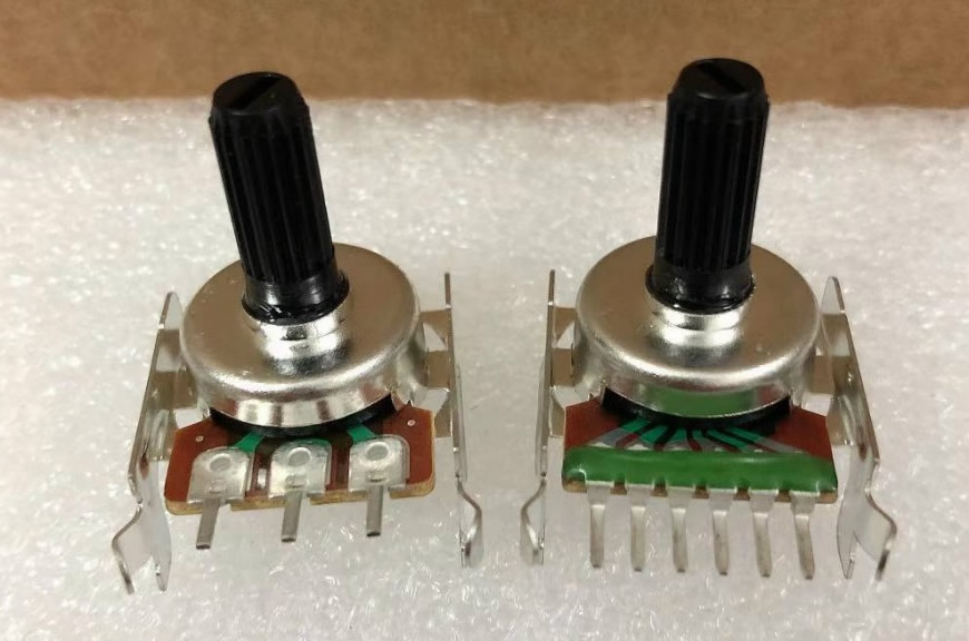 edifier R201T North American version speaker bass main volume potentiometer single row 6-pin 3-pin A103 A10K