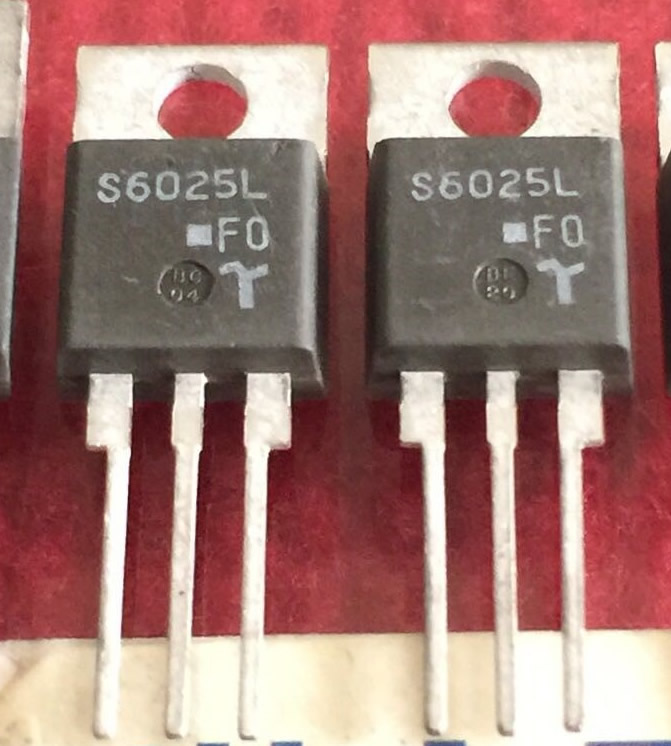 S6025L S6025 TO-220 silicon controlled rectifiers 5pcs/lot