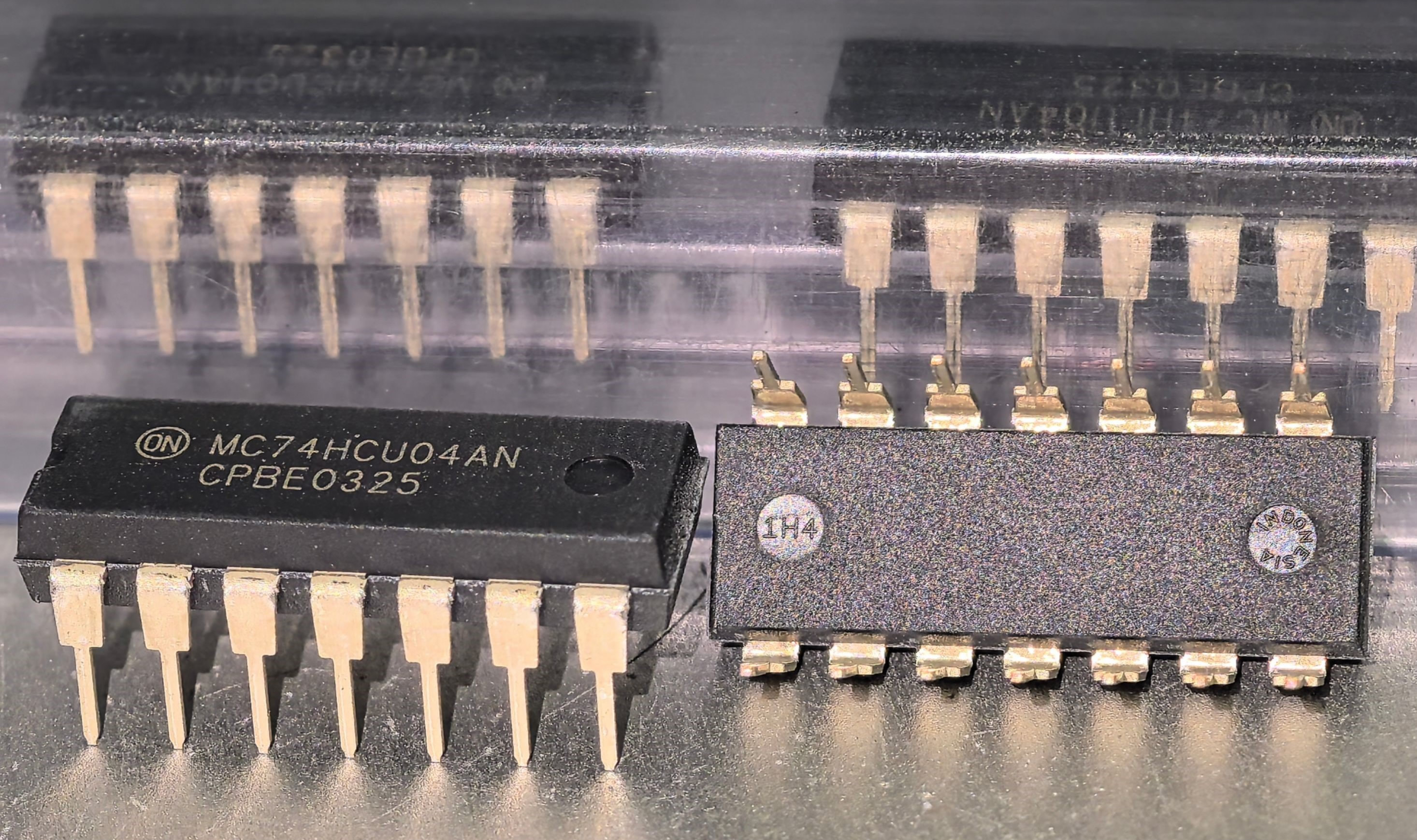 MC74HCU04AN New Original ON 74HCU04AN DIP-14 5pcs/lot